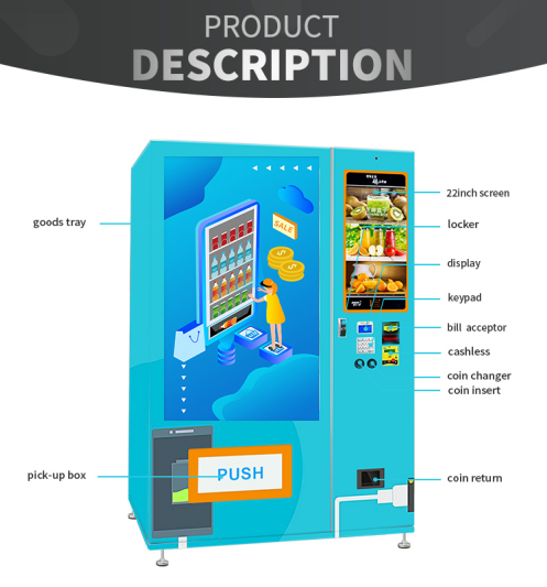 Handy-Zusatz-Medien-Automat mit Großbild