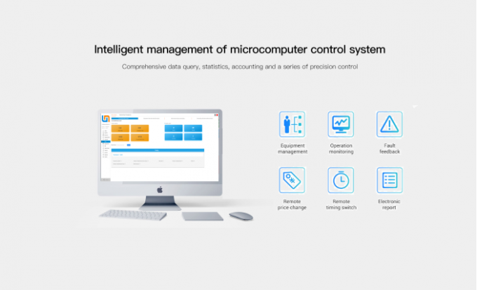 Metallrahmen-intelligenter Aufzugs-Automat mit niedrigem Verbrauch
