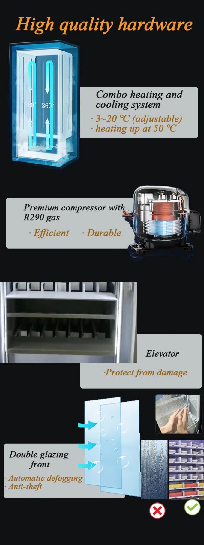 Hardware der hohen Qualität große Kapazität kombinierten Automaten