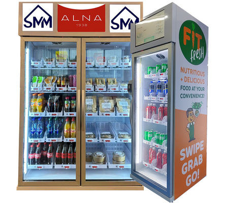 Intelligente Gewichts-Richtung Mini Vending Machine For Drinks, Früchte, Büroautomat, Saftautomat, Mikrometer