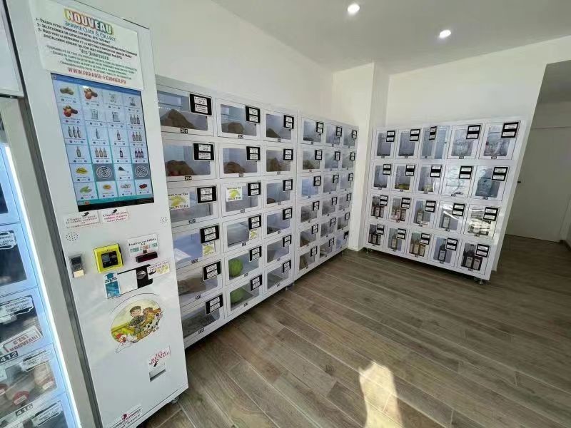 Aktueller Firmenfall über Gemüse-Obst-Automat von Micron in Frankreich