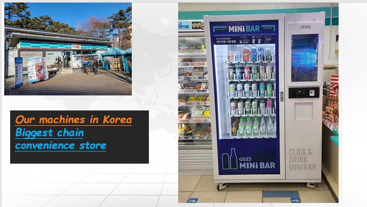 Aktueller Firmenfall über Mikrometerbierautomat mit Aufzug in Südkorea