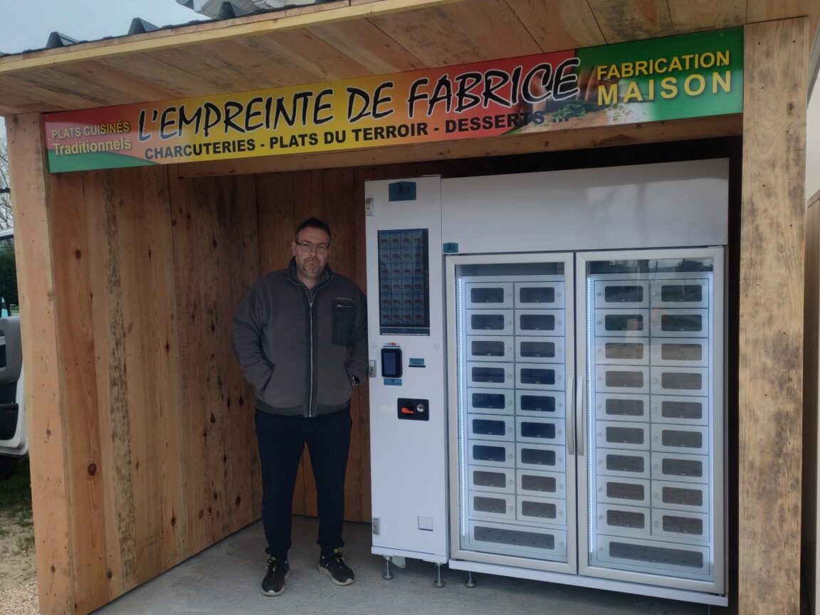 Aktueller Firmenfall über Smart Locker Automaten für hausgemachte Lebensmittel in Frankreich