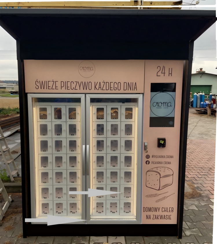 Aktueller Firmenfall über Smart Locker Automaten für frisches Brot in Polen