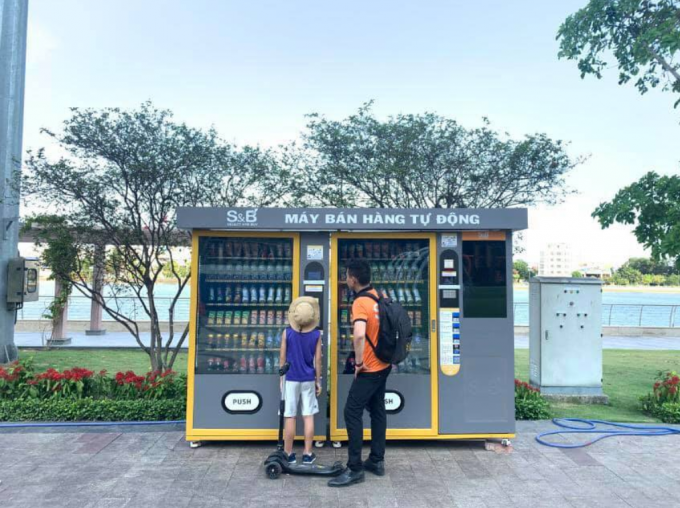 Automat im Freien für Verkauf