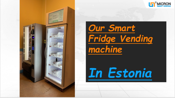 Turnhallen-Automat, zum des Energie-Getränk-frische Frucht-Kühlschrank-Verkaufs mit Kartenleser zu verkaufen
