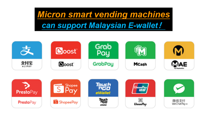 Accept fertigen E-Geldbörsenautomaten besonders an, um Imbissgetränk-Nahrungsmittelzigarette zu verkaufen