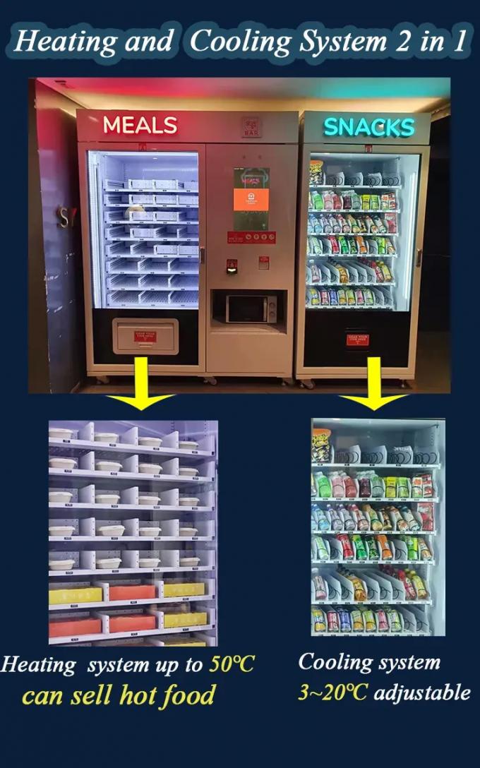 Automatenheizung des Mikrometermahlzeitgekochten essens und Kühlsystem