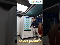 55 Inch Touch Screen Micron smart vending machine with card reader