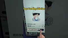 Spielzeug-Vending-Lösung, High-End-Vending-Maschine mit Aufzug zur Lieferung von IP-Spielzeug #Vendingmachine