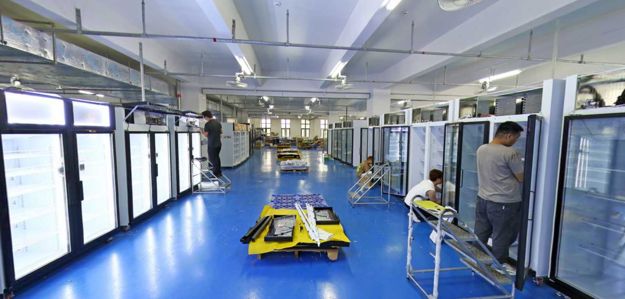 Guangzhou Micron Vending Technology Co.,Ltd Produktionslinie des Herstellers