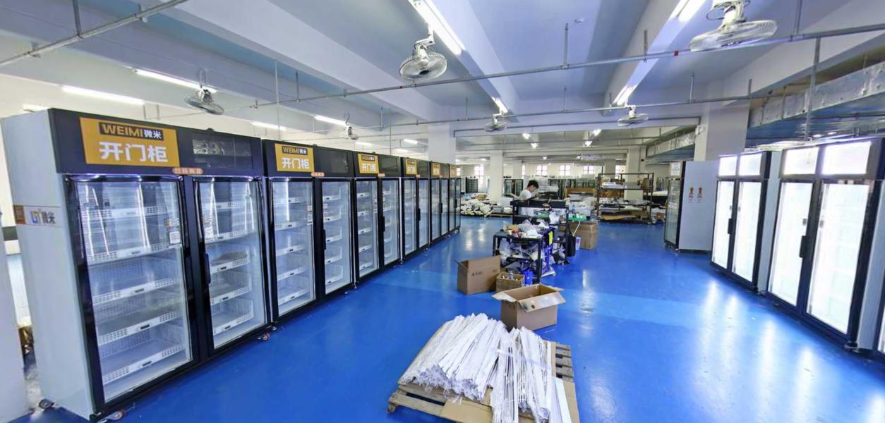 Guangzhou Micron Vending Technology Co.,Ltd Produktionslinie des Herstellers