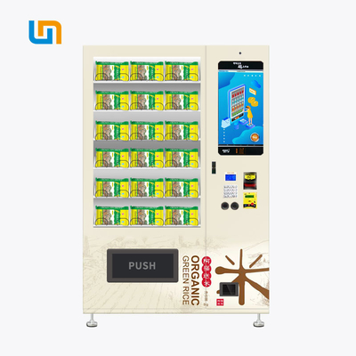 Eingesackter Reis-Förderer-Automat mit LED, die justierbare Höhe beleuchtet