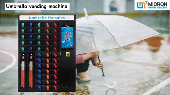 270 Regenschirm-Automat für Metro-Stations-Busbahnhof-Mikrometer-Smart-Automaten