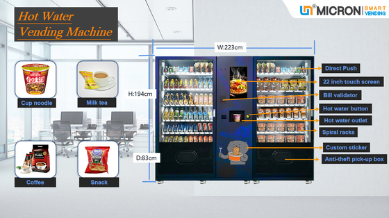 Förderband-automatischer Automat für Schalen-Nudel-Getränke