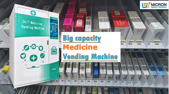 Große Kapazitäts-kundenspezifische Automaten für OTC-Medizin 22 Zoll-Touch Screen intelligenter Automat