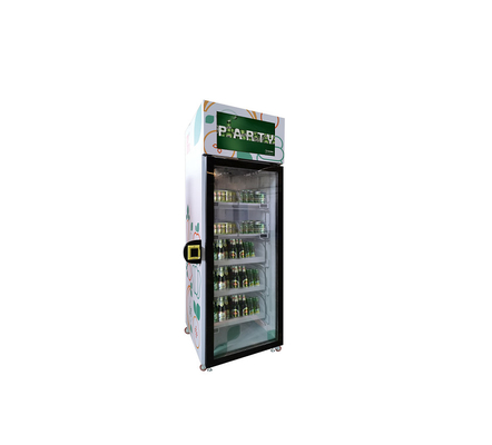 Turnhallen-Automat, zum des Energie-Getränk-frische Frucht-Kühlschrank-Verkaufs mit Kartenleser zu verkaufen