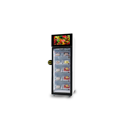 Turnhallen-Automat, zum des Energie-Getränk-frische Frucht-Kühlschrank-Verkaufs mit Kartenleser zu verkaufen