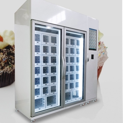 Brot-abkühlender Schließfach-Automat mit 22-Zoll-Bildschirm und Kartenleser