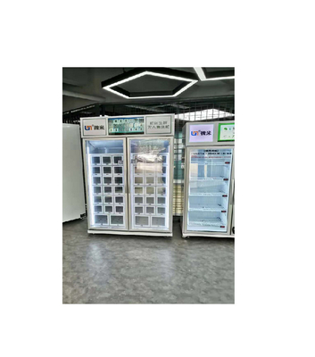 Unbemannter Einzelhandelsgeschäft-abkühlender Schließfach-Automat, zum des Ei-Frucht-Fleisches zu verkaufen