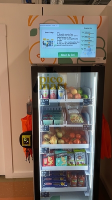 Frische Frucht-Gemüse-Farmerzeugnis-Automat mit Kühlsystem-Touch Screen