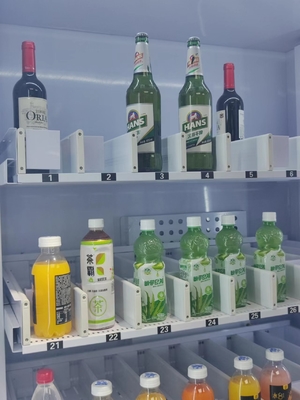 Glasflaschen-Automat mit dem Aufzug, zum des Rotweinchampagner Mikrometer-intelligenten Automaten zu verkaufen