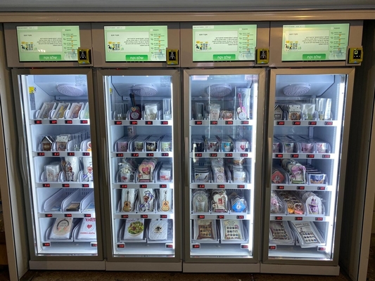 Micron Smart Vending Fresh Food Snack Drink Smart Kühlschrankautomat mit Kartenleser