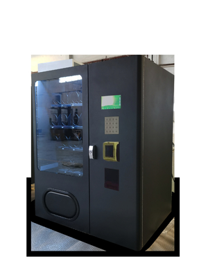 Mini-Snack- und Getränkeautomat mit intelligentem System und Touchscreen im Büro