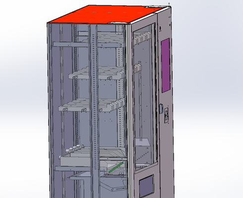 Das Hängen von Waren Tray Custom Vending Machine For beschuht Kleidungs-Socken