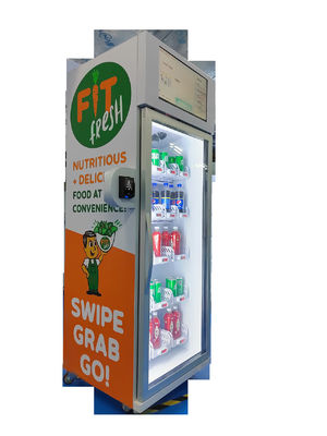 Turnhallen-Automat, zum des Energie-Getränk-frische Frucht-Kühlschrank-Verkaufs mit Kartenleser zu verkaufen