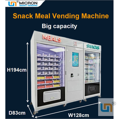 Getränk-Mahlzeit gekochte Snack-Food-Automaten-Kapazität 1202