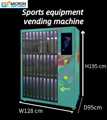 Große Kapazitäts-Touch Screen Tennis-Sport-Schließfach-Automat mit intelligentem System
