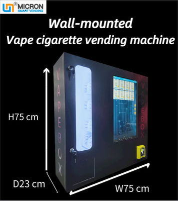 Wandmontierte Mini-Smart--Vending-Maschine für E-Zigaretten mit Alterserkennungssystem