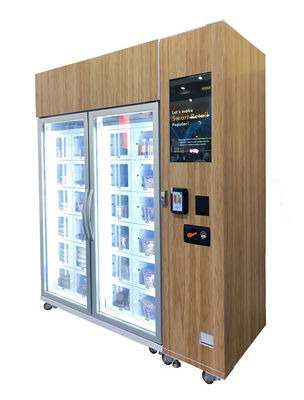 Kundengebundener 22-Zoll-Touch Screen abkühlender Schließfachautomat für Ei mit intelligentem System