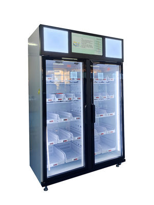 Meeresfrüchte-Ei R290 kühlte Automaten-intelligenten Kühlschrank-Verkauf mit Kartenleser