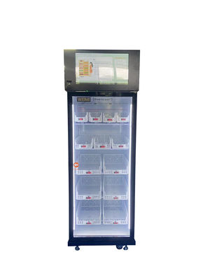 Kundenspezifischer Automaten mit Nayax Pax Kartenleser für Snacks Getränke Essen Mahlzeit