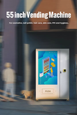 55 Zoll-Anzeigen-Automat mit dem Karten-Zahlungs-System passend für den Verkauf des Getränkes, Nahrung, 3ce, Telefon