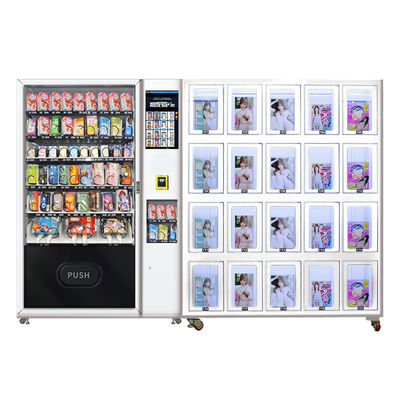 24-Stunden-Selbstbedienungs-Spielzeug-Vending-Maschine mit Altersprüfung Bargeldlose Münzkartzahlung
