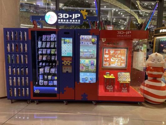 Micron Outdoor Indoor Vending für Souvenirs Verkaufsautomat mit Bildschirmfenster und Aufzug