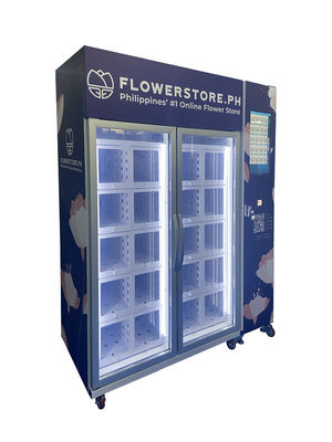 24/7 Selbstbedienung Kühlung Frischer Blumenstraufer mit Nayax Card Reader