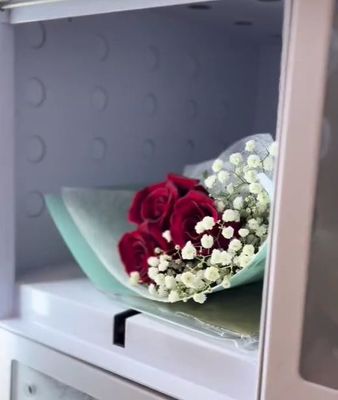 24/7 Selbstbedienung Kühlung Frischer Blumenstraufer mit Nayax Card Reader