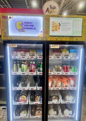 Für den europäischen Markt ein intelligenter Kühlschrank-Automaten zum Verkauf von Snacks mit Kartenleser