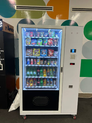 Hochsicherheit Normal Tastatur Kaltes Soda Getränke Snack Automaten mit 5 Zoll Bildschirm