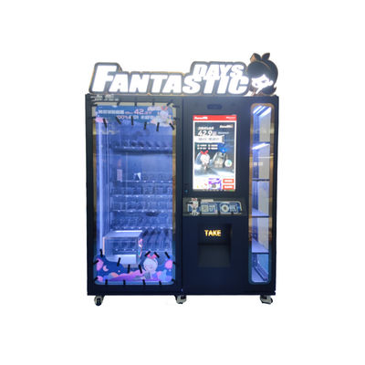 Automatische Blindbox mit großer Kapazität und 32' Touchscreen-Digitalwerbung