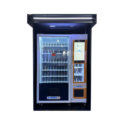 Außenstehender Snack Kaltgetränke Soda Automaten mit Schalenwiderstandselementen Diebstahl verhindern