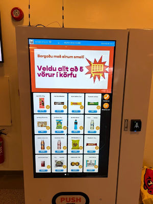 Snack-Food-Getränke-Verkaufsautomat Kühlsystem 3-20℃ Einstellbarer Großbild-Getränkeautomat