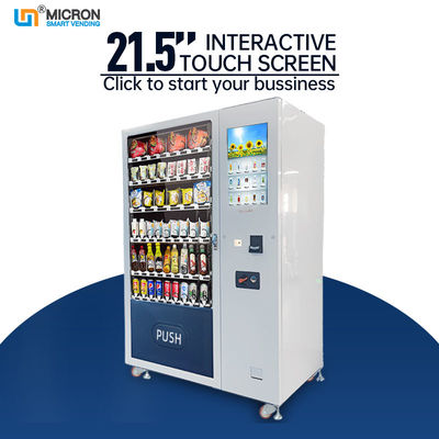 Intelligentes Backend-System Kartenleser Snack-Food-Automaten mit einstellbarem Kühlsystem