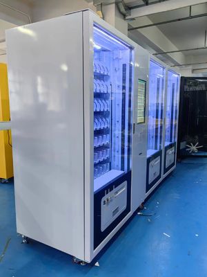Unbemannter Einzelhandel Convenience Store Große Kapazität 3 in 1 Kühlkost-Coke-Automaten