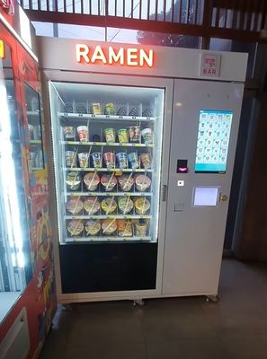 Holen Sie sich kostenloses heißes Wasser nach dem Kauf Instant Cup Noodles Ramen Instant Coffee Verkaufsautomaten