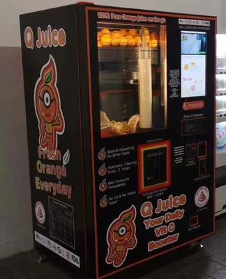 Automatischer Orangenverkaufsautomat mit Kartenleser Apfelzuckerrohr Fruchtsäfte Verkaufsautomat